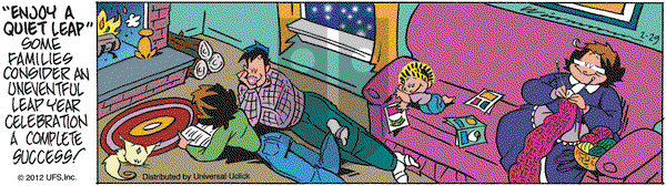 Rose is Rose on Wednesday February 29, 2012 Comic Strip