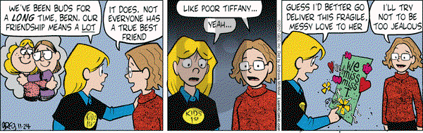 Luann on Friday November 24, 2017 Comic Strip