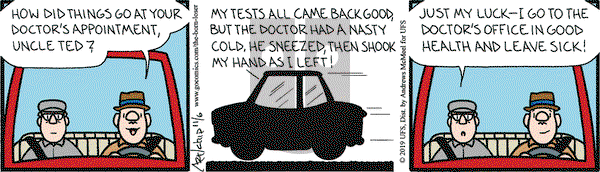 The Born Loser on Wednesday November 6, 2019 Comic Strip