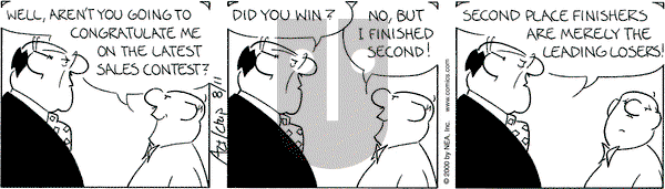 The Born Loser on Friday August 11, 2000 Comic Strip