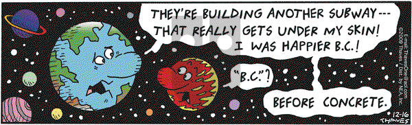 Frank and Ernest on Wednesday December 16, 2009 Comic Strip