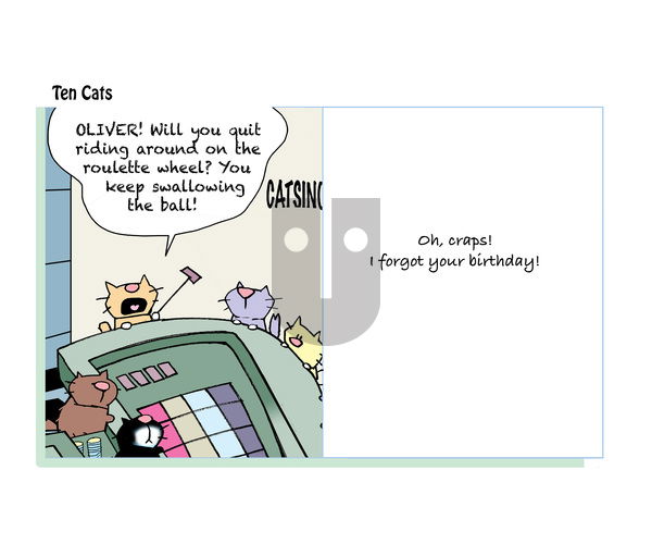 Ten Cats - Wednesday March 8, 2023 Comic Strip