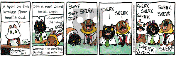 Breaking Cat News on Wednesday October 4, 2017 Comic Strip