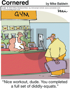 Cornered on Friday March 22, 2013 Comic Strip