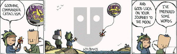 Wallace the Brave on Saturday March 9, 2019 Comic Strip
