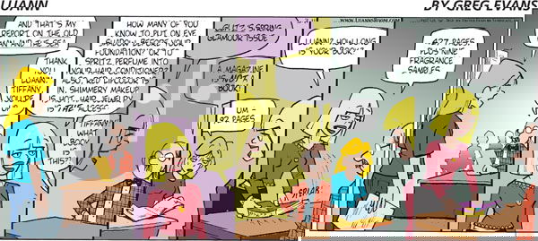 Luann on Sunday March 11, 2007 Comic Strip