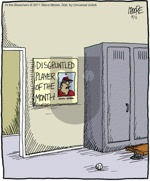 In the Bleachers on Wednesday May 11, 2011 Comic Strip