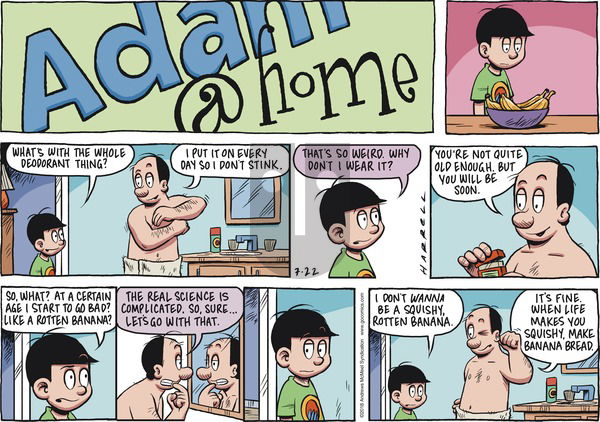 Adam@Home on Sunday July 22, 2018 Comic Strip