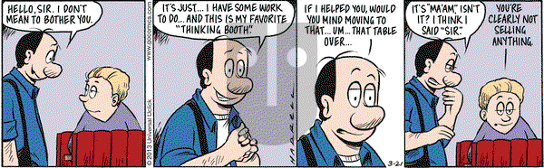 Adam@Home on Thursday March 21, 2013 Comic Strip