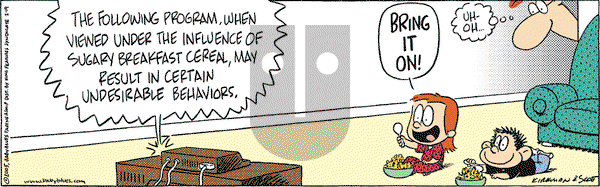 Baby Blues on Saturday February 19, 2005 Comic Strip