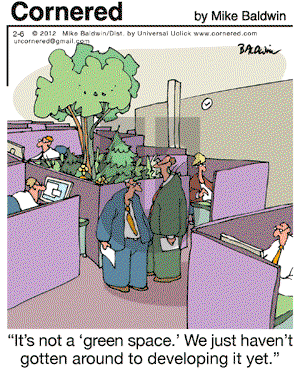 Cornered on Monday February 6, 2012 Comic Strip
