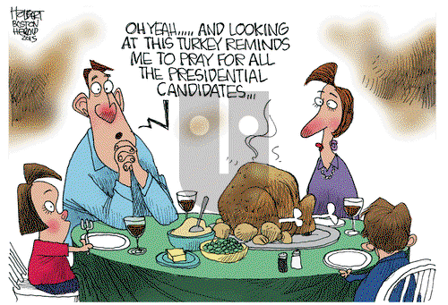 Jerry Holbert on Thursday November 26, 2015 Comic Strip