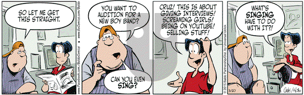 Baldo on Friday March 20, 2015 Comic Strip