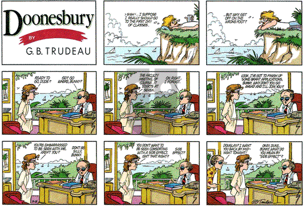 Doonesbury on Sunday September 15, 1985 Comic Strip