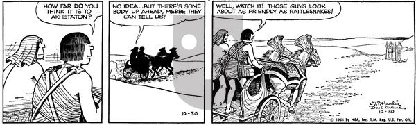 Alley Oop on Monday December 30, 1968 Comic Strip