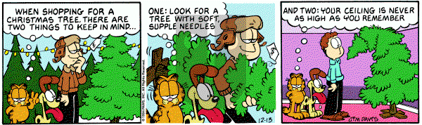 Garfield on Wednesday May 17, 1995 Comic Strip