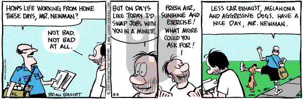 Adam@Home on Saturday August 9, 2003 Comic Strip