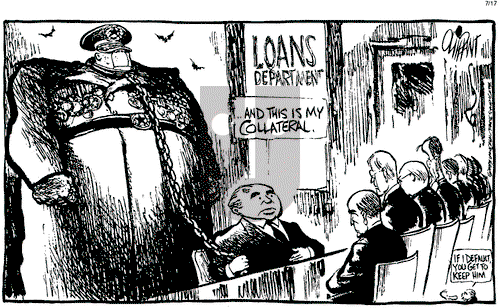 Pat Oliphant on Wednesday July 17, 1991 Comic Strip