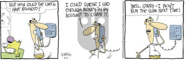 The Duplex on Tuesday February 13, 2018 Comic Strip