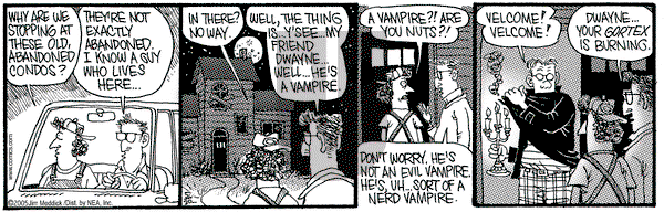 Monty on Monday May 30, 2005 Comic Strip