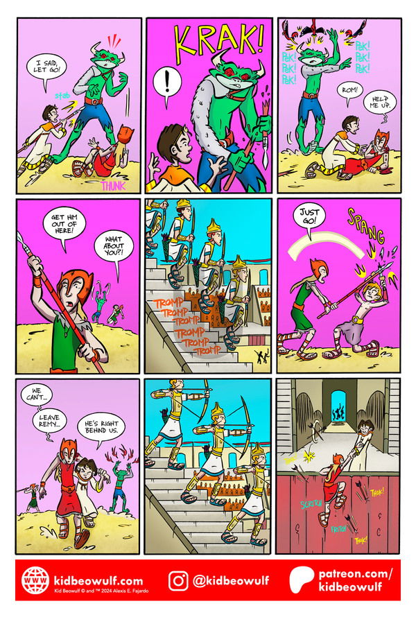 Kid Beowulf on Thursday November 7, 2024 Comic Strip