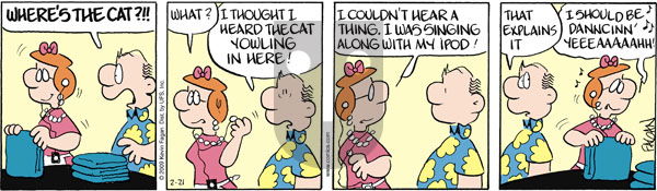 Drabble on Saturday February 21, 2009 Comic Strip