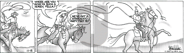 Alley Oop on Thursday November 15, 2007 Comic Strip
