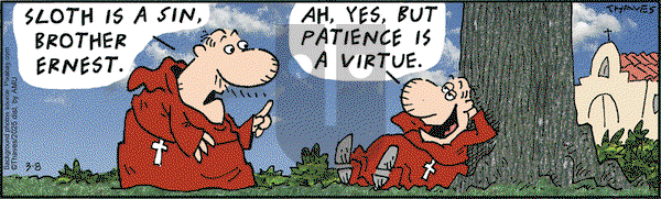 Frank and Ernest on Saturday March 8, 2025 Comic Strip