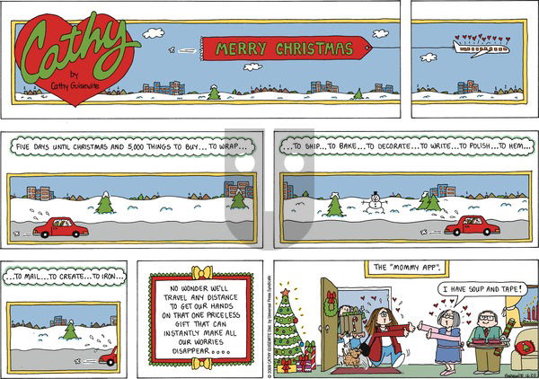 Cathy Classics on Sunday December 20, 2009 Comic Strip