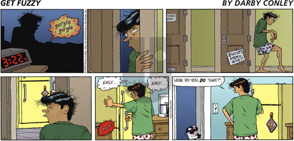Get Fuzzy - Sunday January 30, 2000 Comic Strip