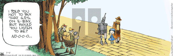 Non Sequitur - Monday August 10, 2009 Comic Strip
