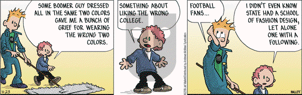 Frazz on Saturday November 23, 2019 Comic Strip