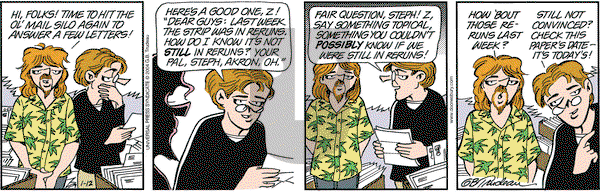 Doonesbury on Monday January 12, 2004 Comic Strip