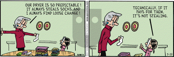 Grand Avenue on Tuesday March 28, 2017 Comic Strip