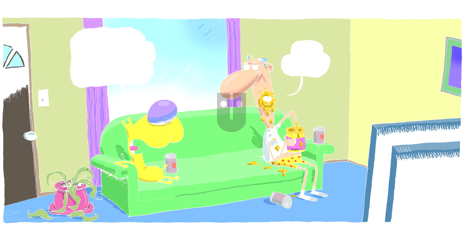 The Duplex on Sunday October 12, 2014 Comic Strip