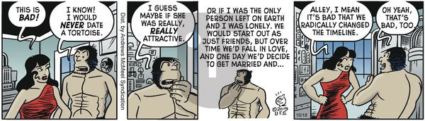 Alley Oop on Friday October 18, 2019 Comic Strip