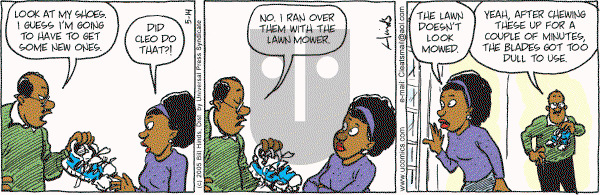 Cleats - Saturday May 14, 2005 Comic Strip