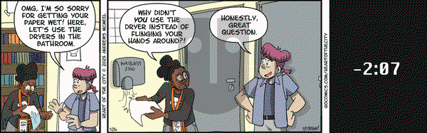 Heart of the City - Wednesday March 26, 2025 Comic Strip