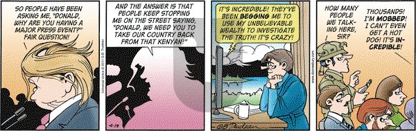 Doonesbury - Tuesday April 19, 2011 Comic Strip