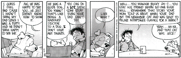 Get Fuzzy - Friday December 5, 2003 Comic Strip