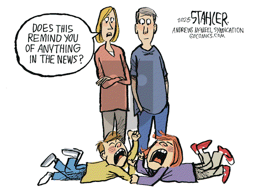 Jeff Stahler on Saturday June 7, 2025 Comic Strip
