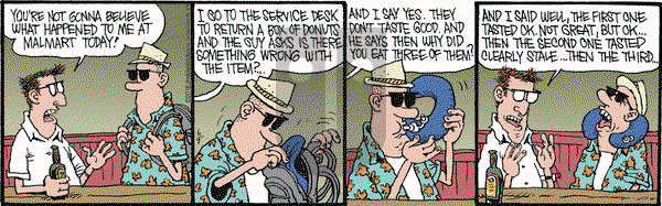 Monty on Tuesday June 7, 2016 Comic Strip