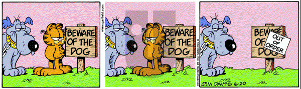 Garfield on Saturday June 20, 1998 Comic Strip