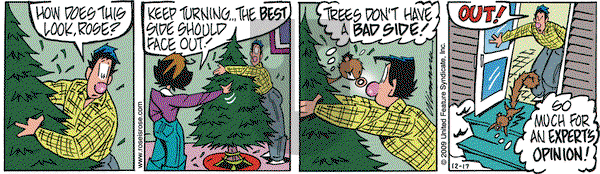 Rose is Rose on Thursday December 17, 2009 Comic Strip