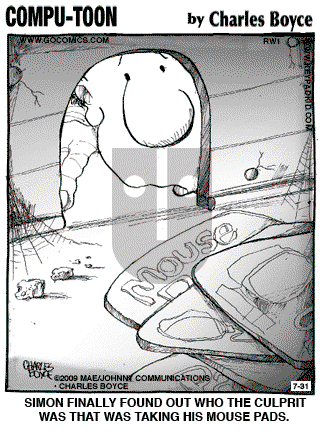 Compu-toon on Friday July 31, 2009 Comic Strip