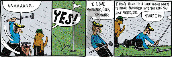 Overboard on Monday November 11, 2013 Comic Strip
