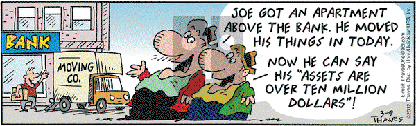 Frank and Ernest on Friday March 9, 2012 Comic Strip