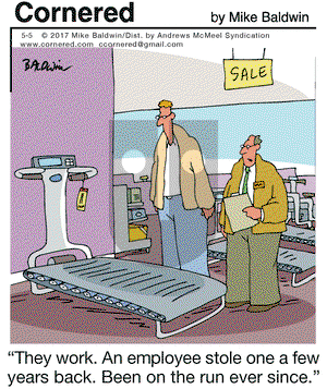 Cornered on Friday May 5, 2017 Comic Strip