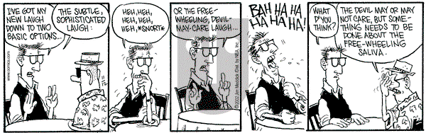 Monty on Tuesday November 12, 2002 Comic Strip