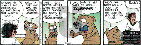 Get Fuzzy on Saturday October 30, 2010 Comic Strip